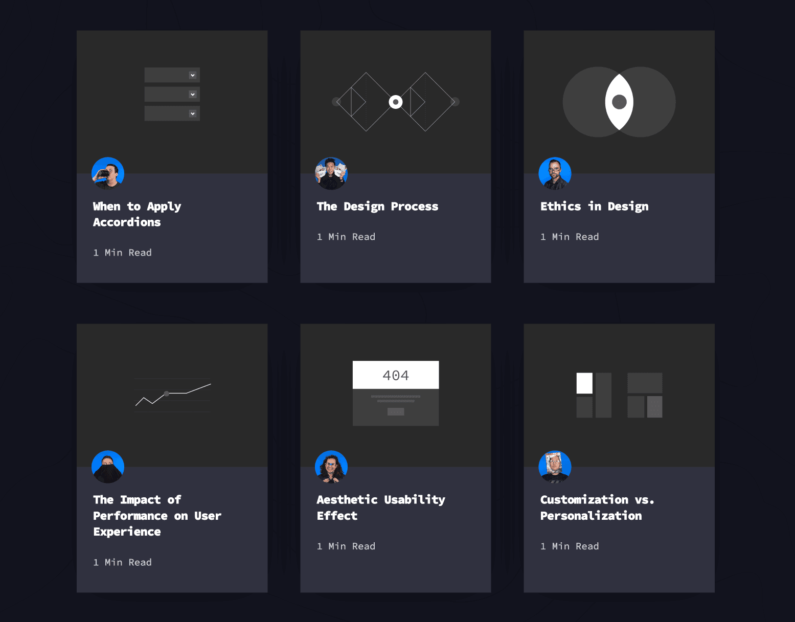 a screenshot of Best Practices articles we wrote